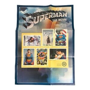 Superman The Movie Wall Art Poster 1979